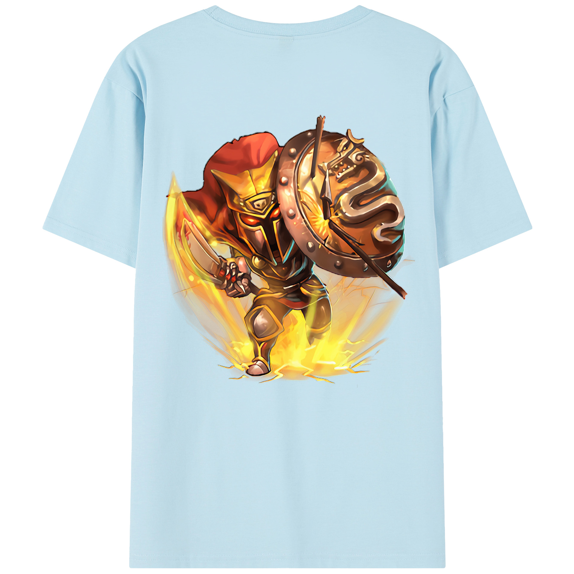 リーグ・オブ・レジェンド League of Legends LOL 綿100％半袖Tシャツ（背面プリント）